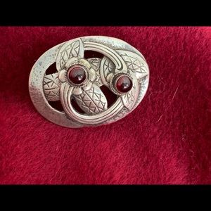 Sterling silver pin